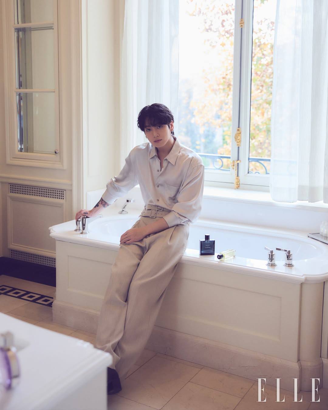 Recent activity shot of Jungkook (BTS)