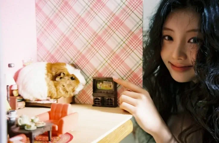 A moment captured by Wonhee (ILLIT)'s fan