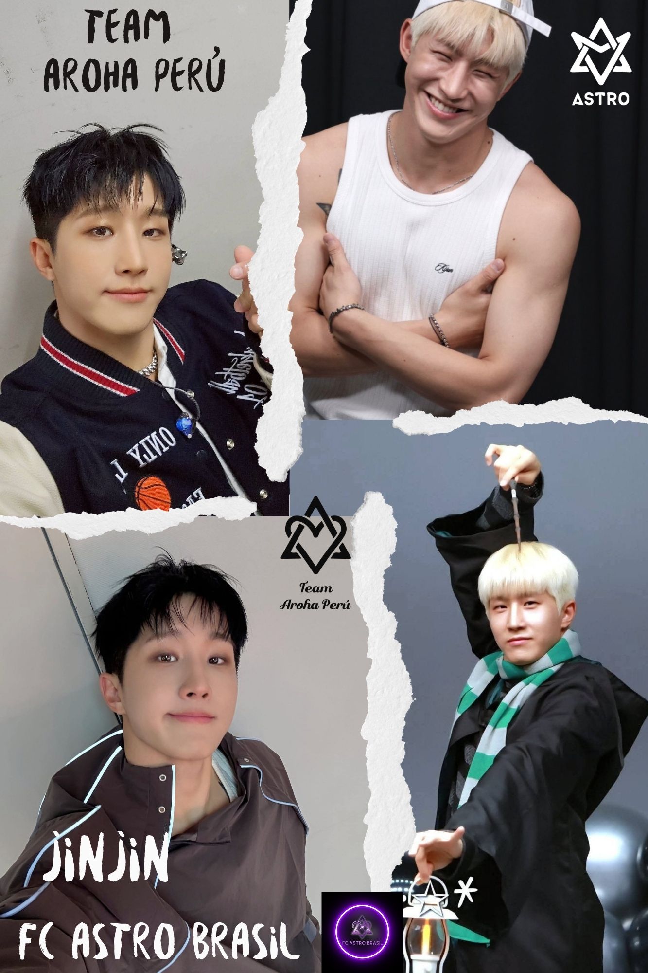 A moment captured by Jinjin (ASTRO)'s fan