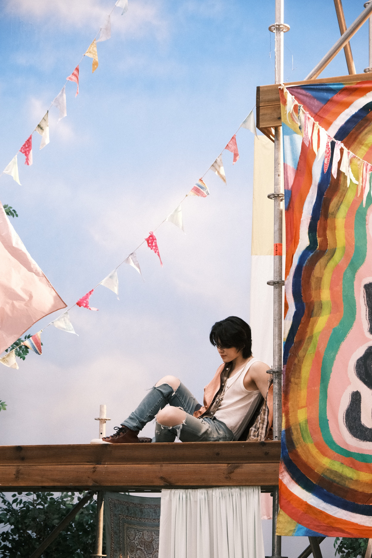 Recent activity shot of Woozi (SEVENTEEN)