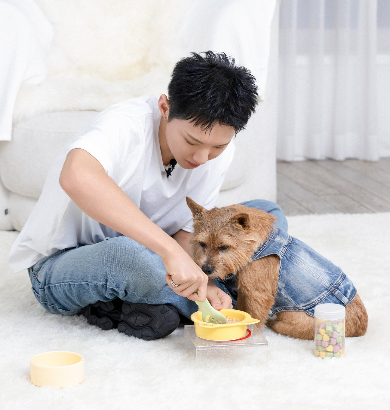 A moment captured by SEVENTEEN's fan