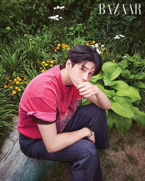 옹성우의 비하인드 컷