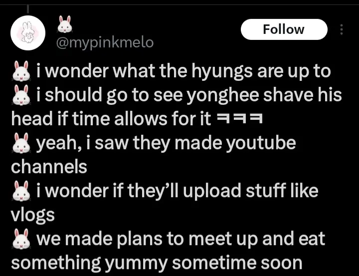 A moment captured by Hyunsuk's fan