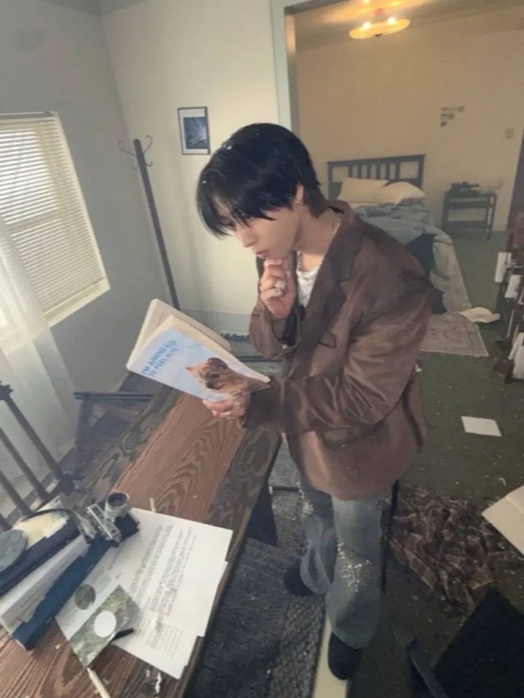 A moment captured by HAN (Stray Kids)'s fan