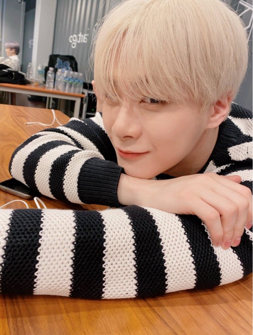 Behind-the-scenes cut of Moonbin (ASTRO)