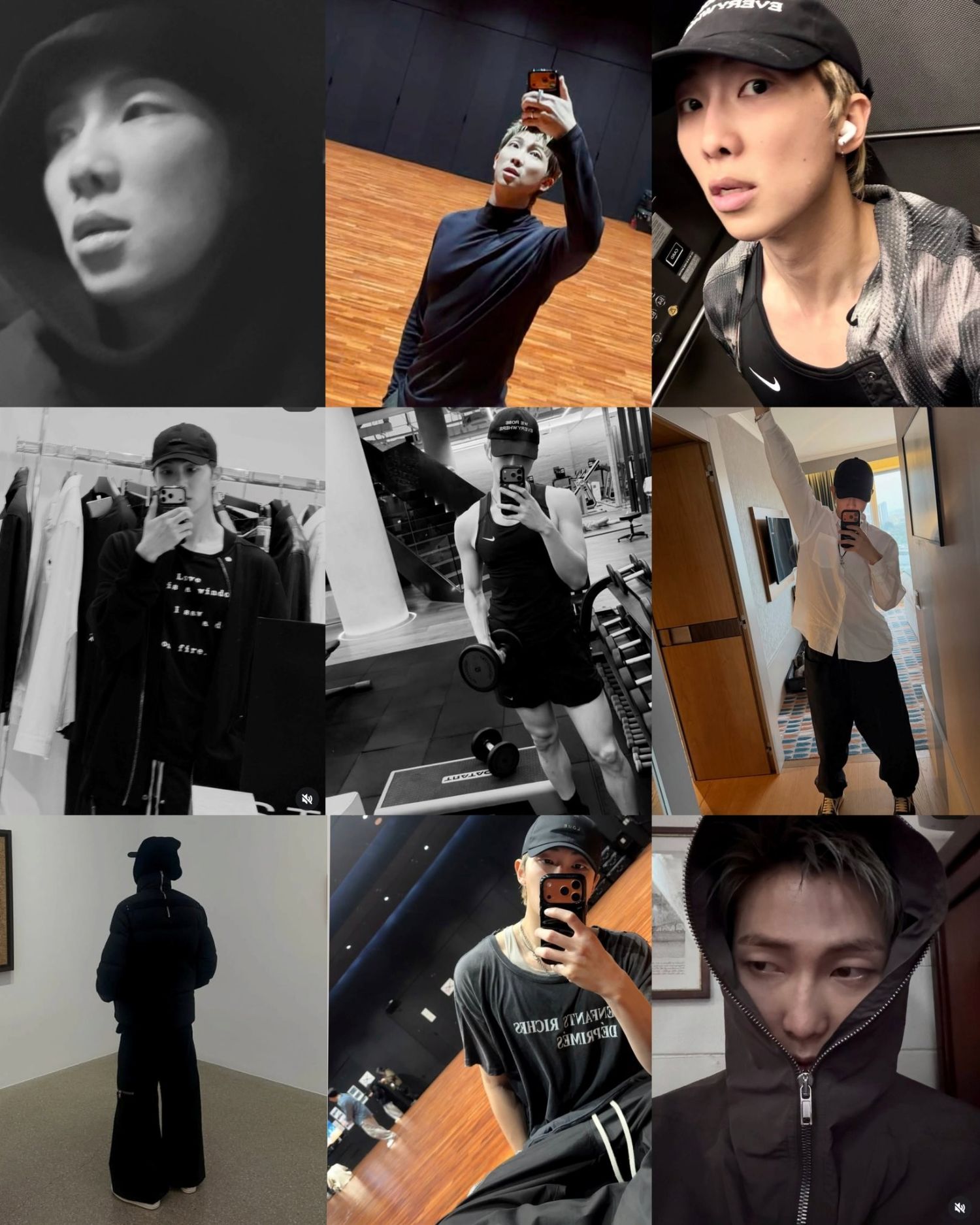 A moment captured by BTS's fan