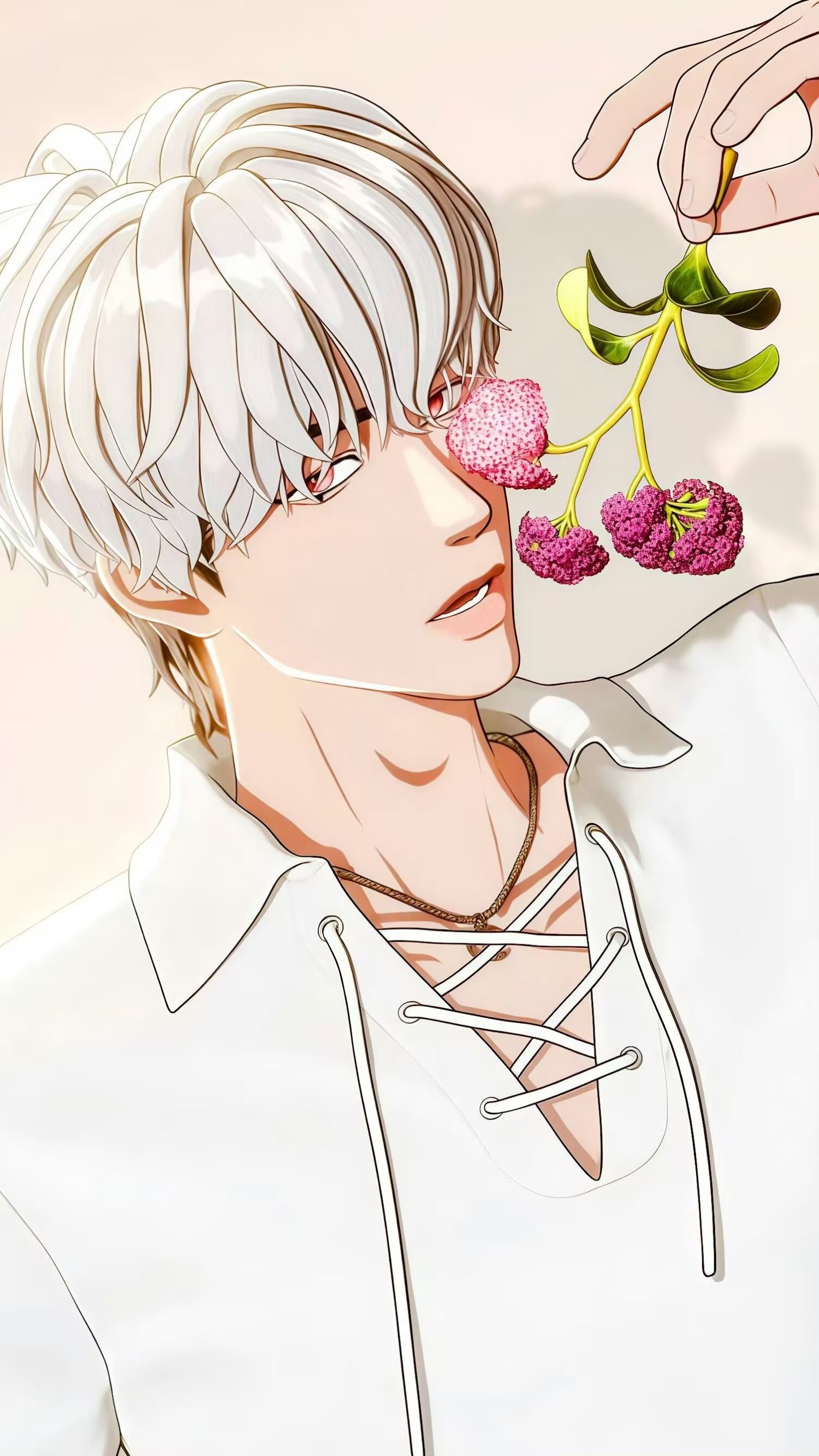 A heartfelt wallpaper shared by Eunho (PLAVE)'s fans