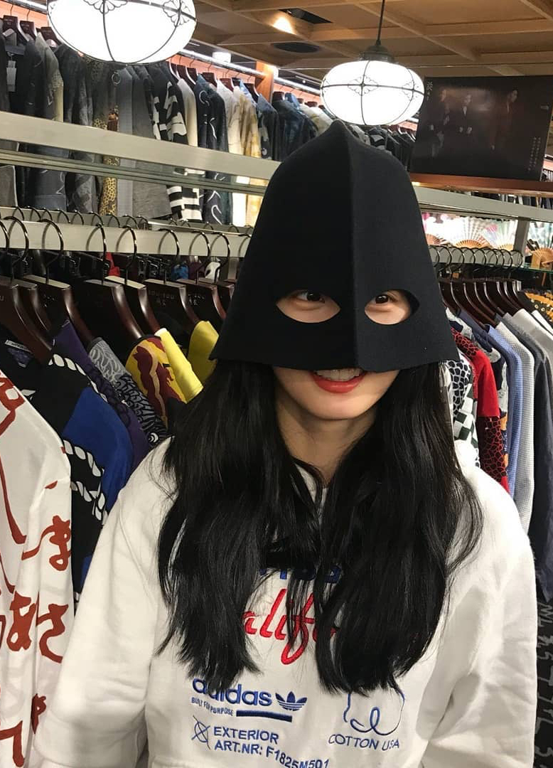 Momo (TWICE)粉絲拍下的瞬間