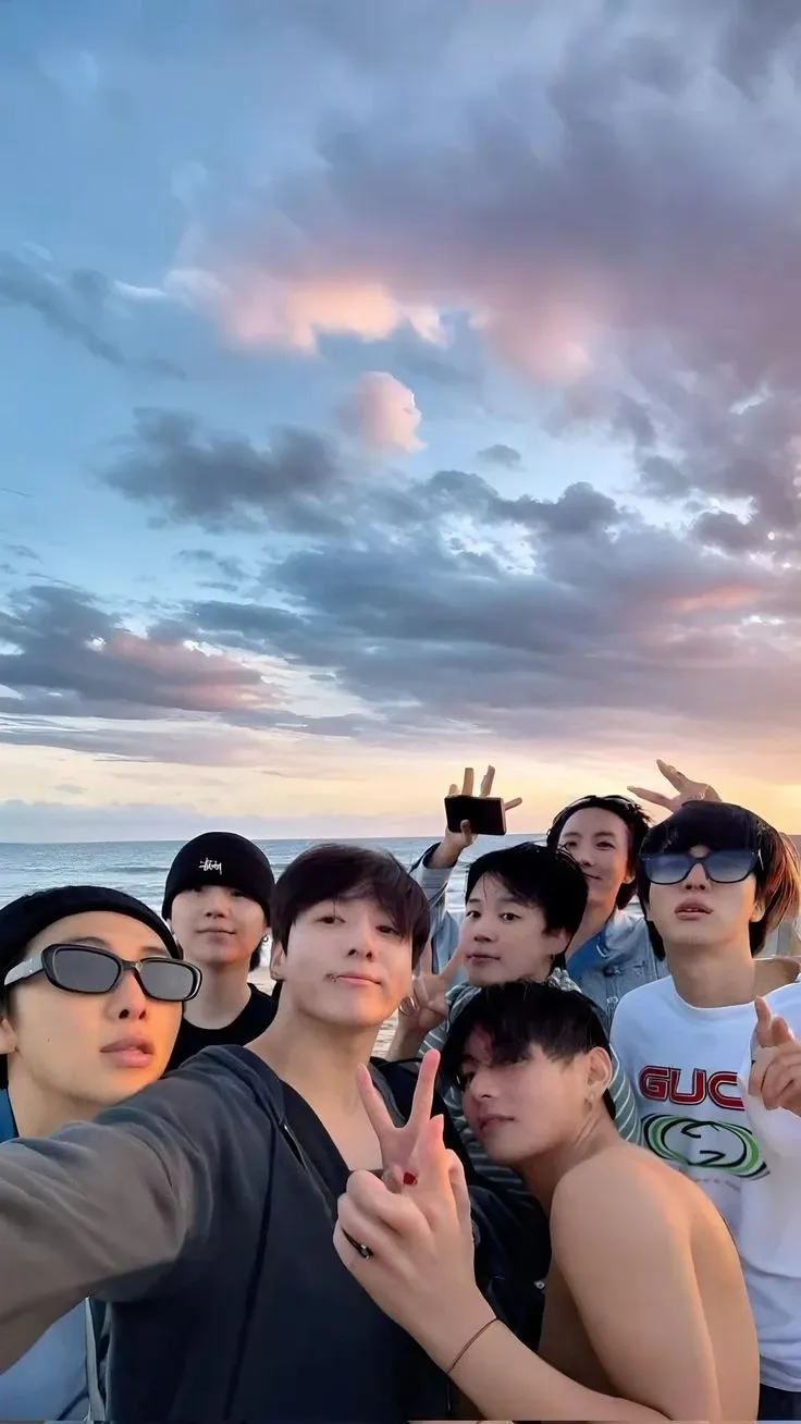 A moment captured by BTS's fan