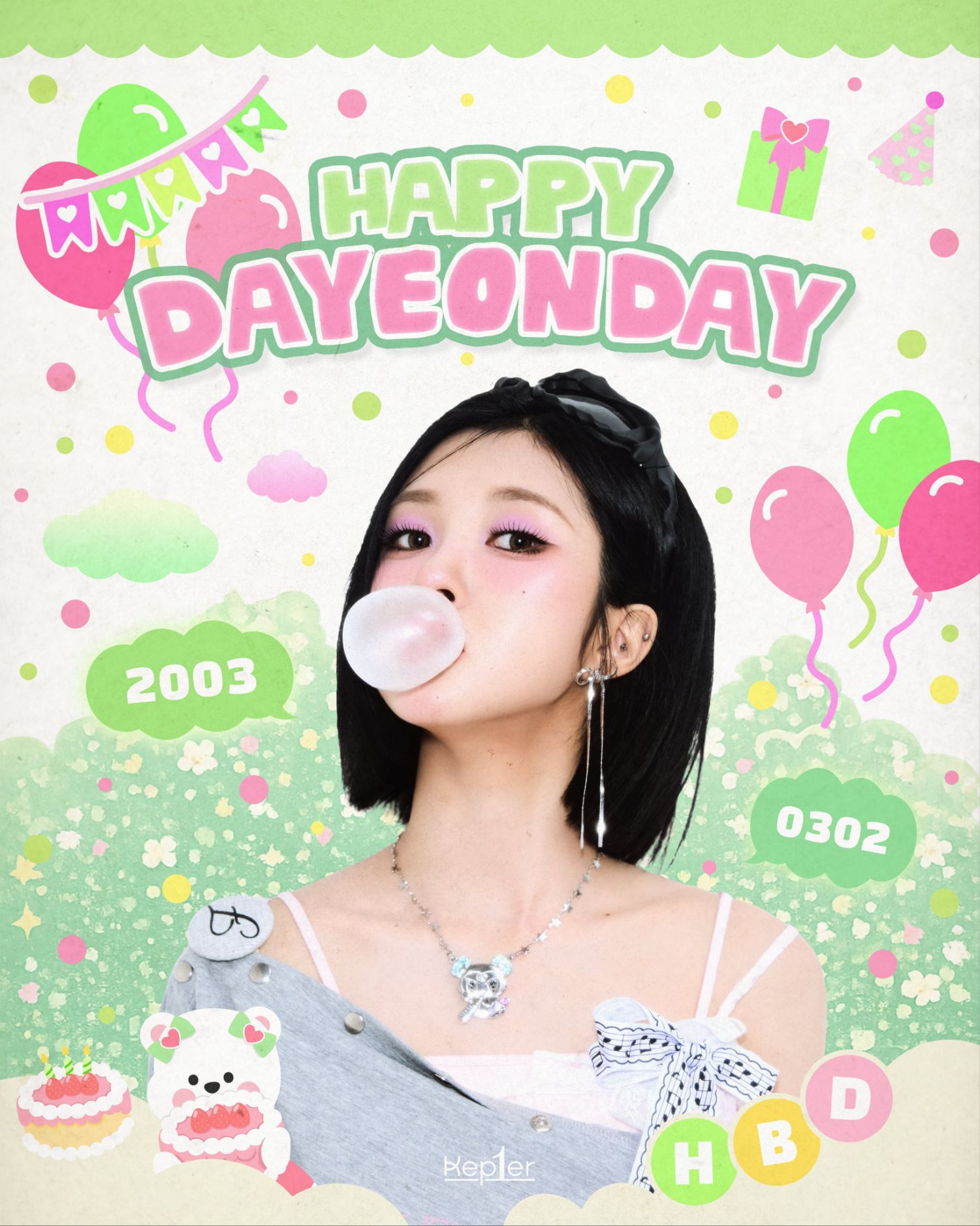 A moment captured by Kim Dayeon (Kep1er)'s fan