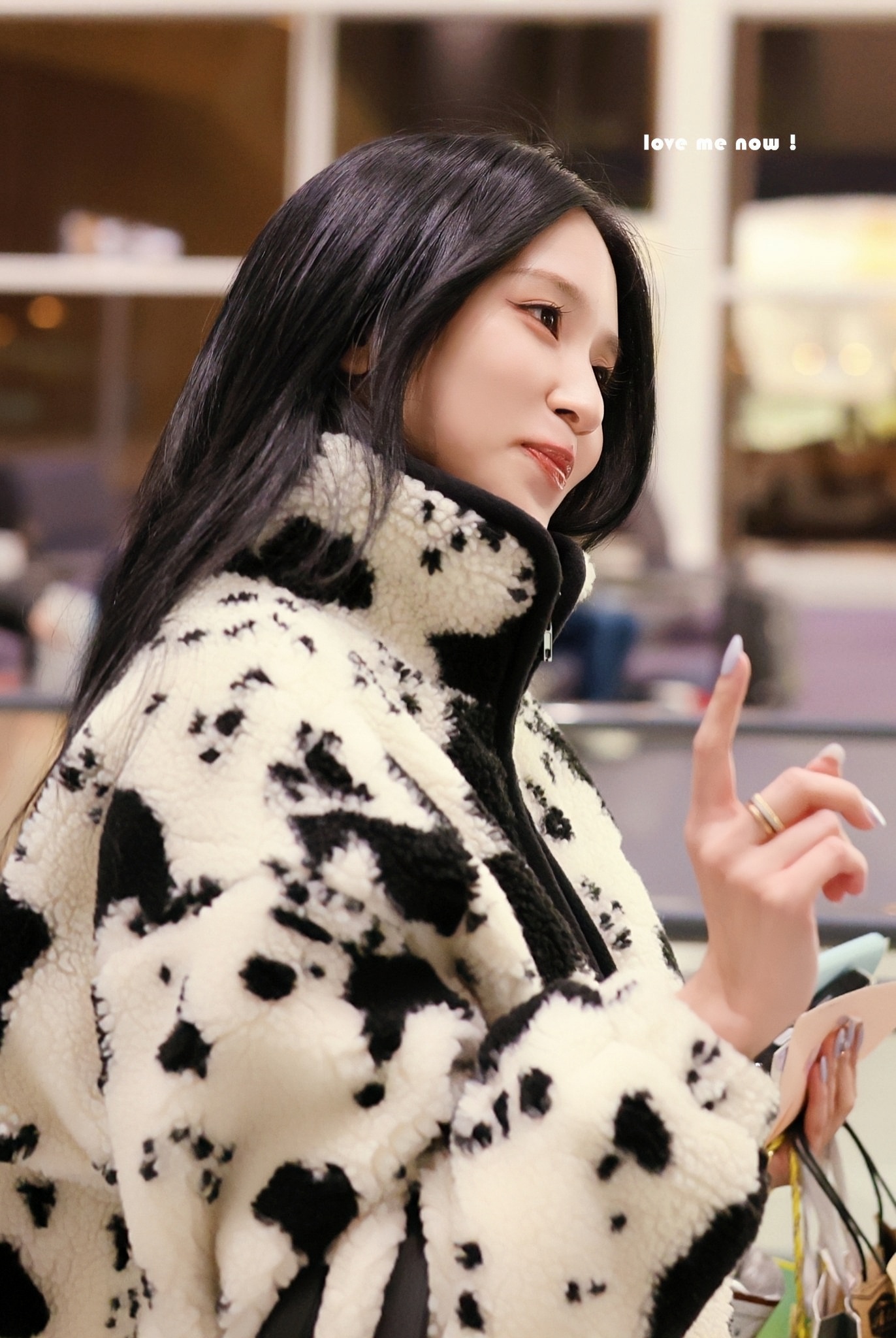 Mina (TWICE)粉絲拍下的瞬間