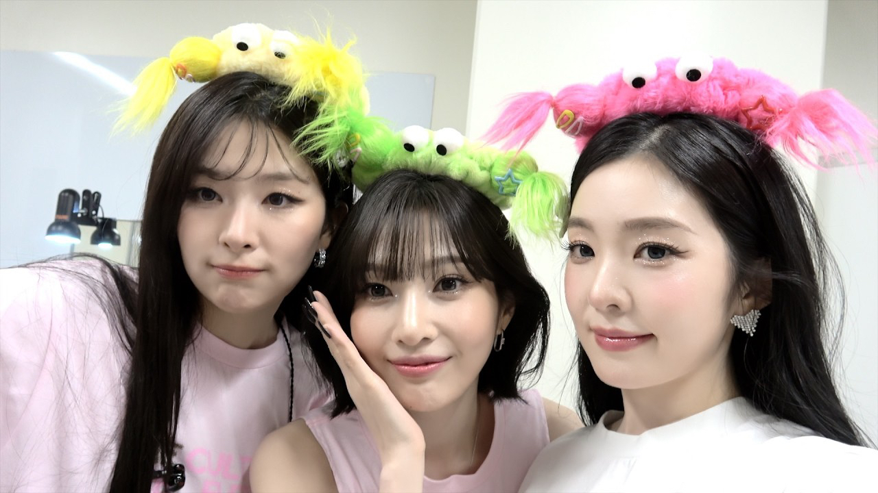 레드벨벳의 비하인드 컷