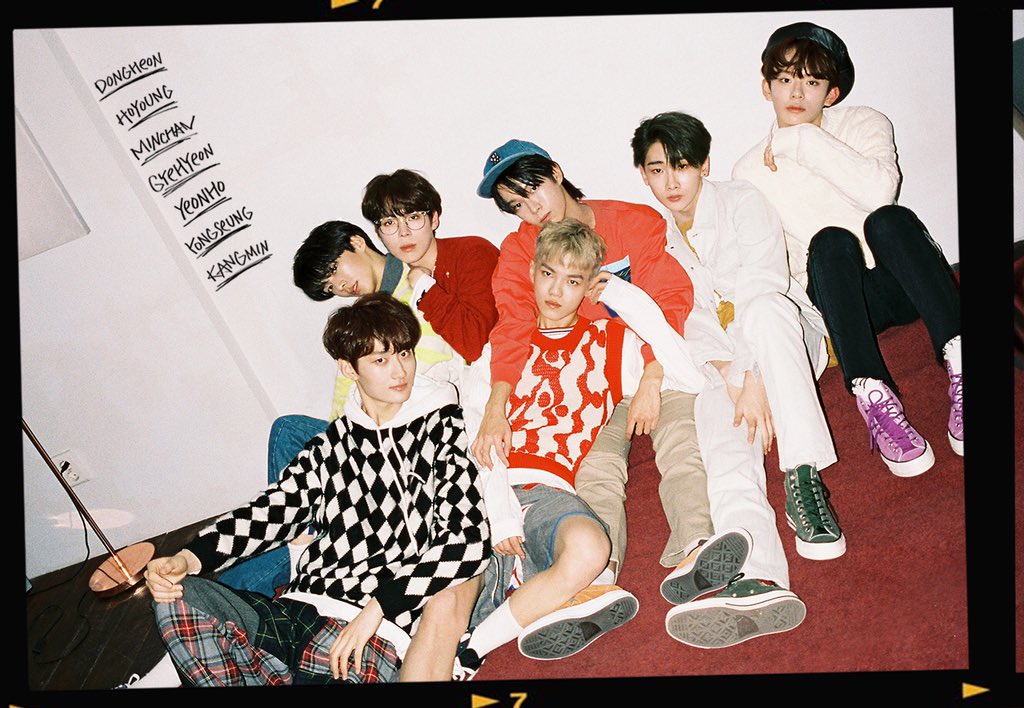 Recent activity shot of VERIVERY