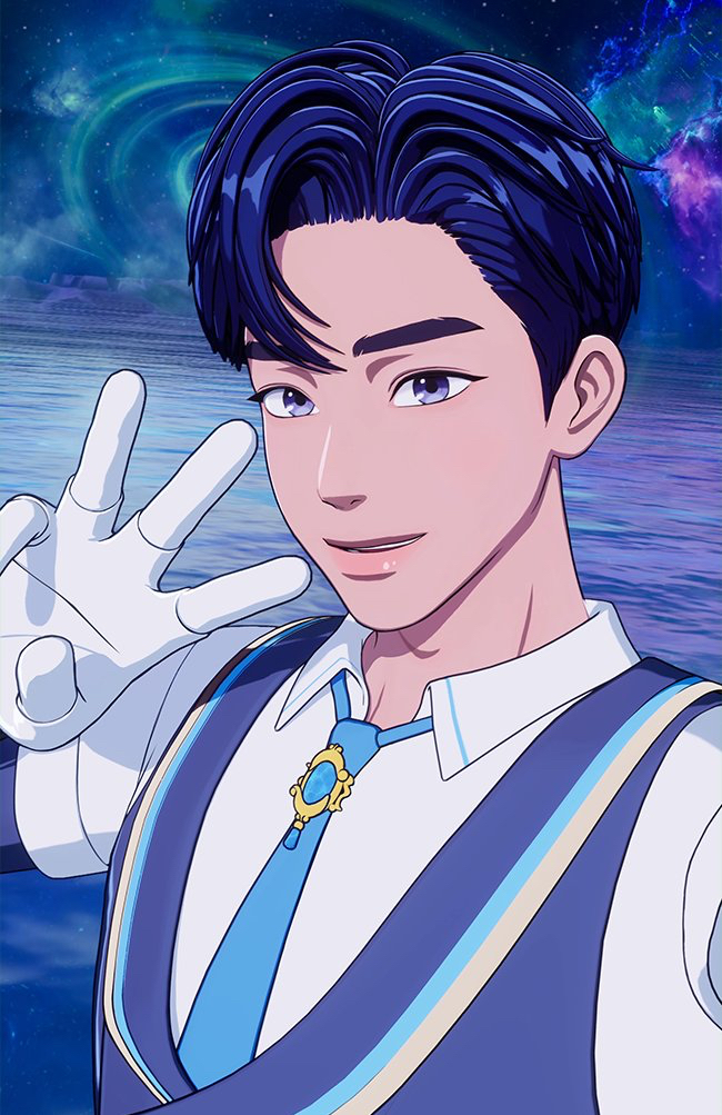 A moment captured by Yejun (PLAVE)'s fan