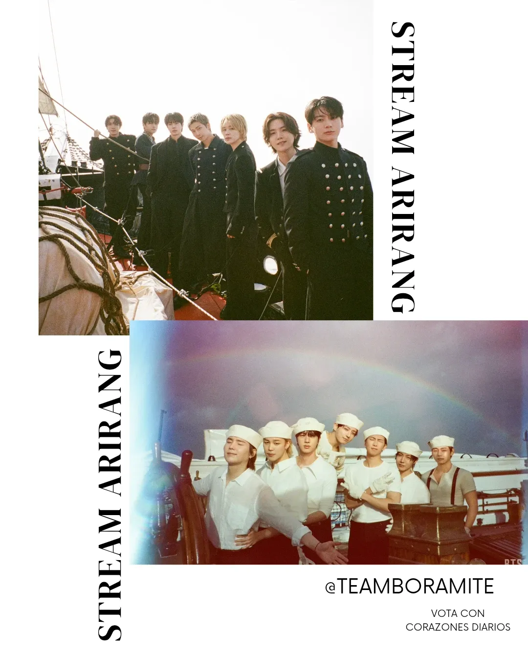 A moment captured by BTS's fan