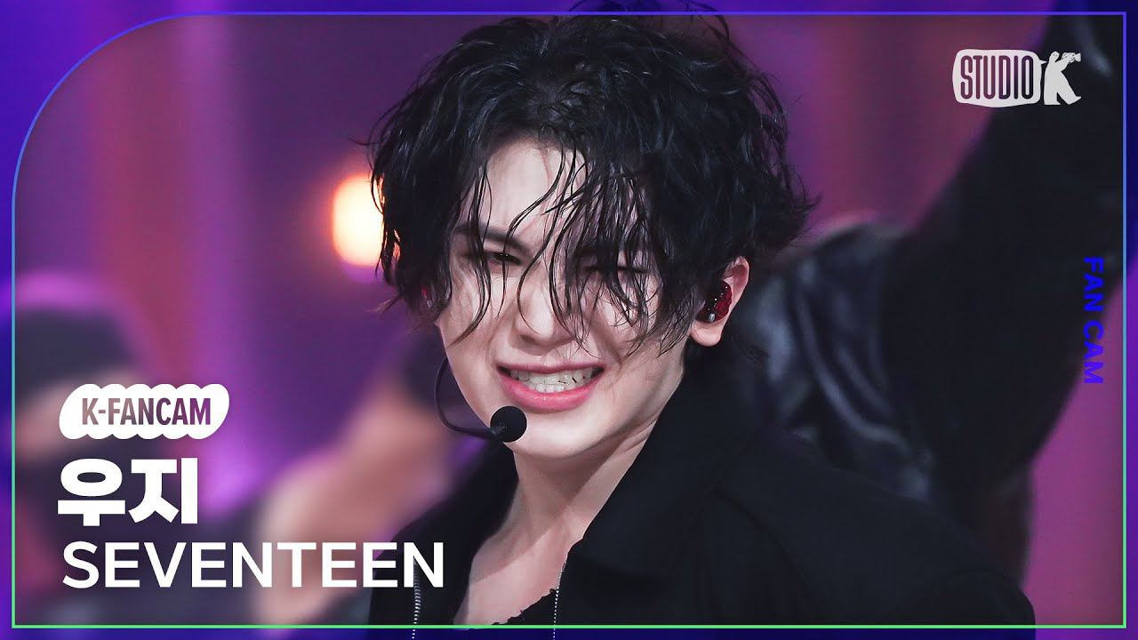 A moment captured by Woozi (SEVENTEEN)'s fan