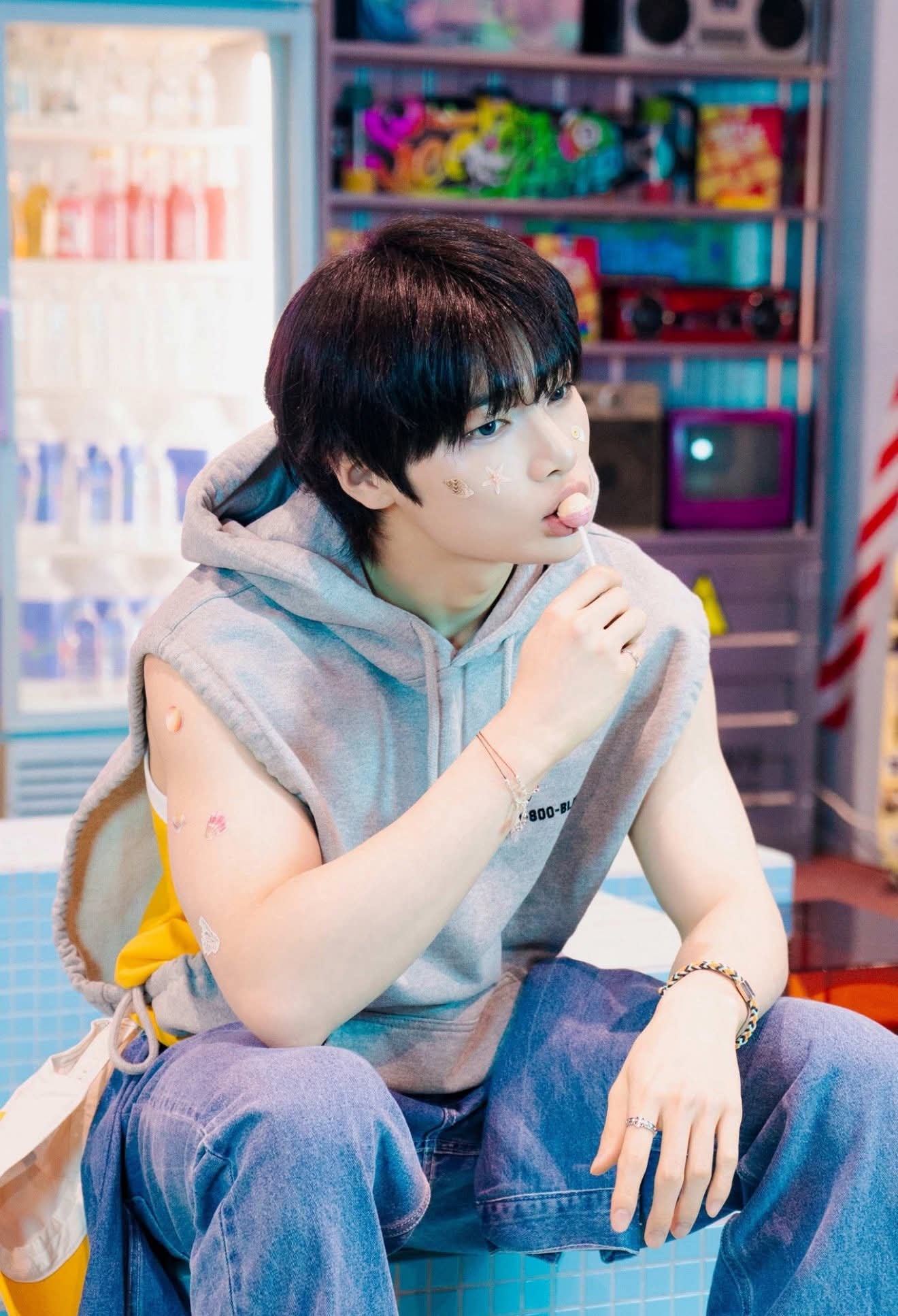 Recent activity shot of I.N (Stray Kids)