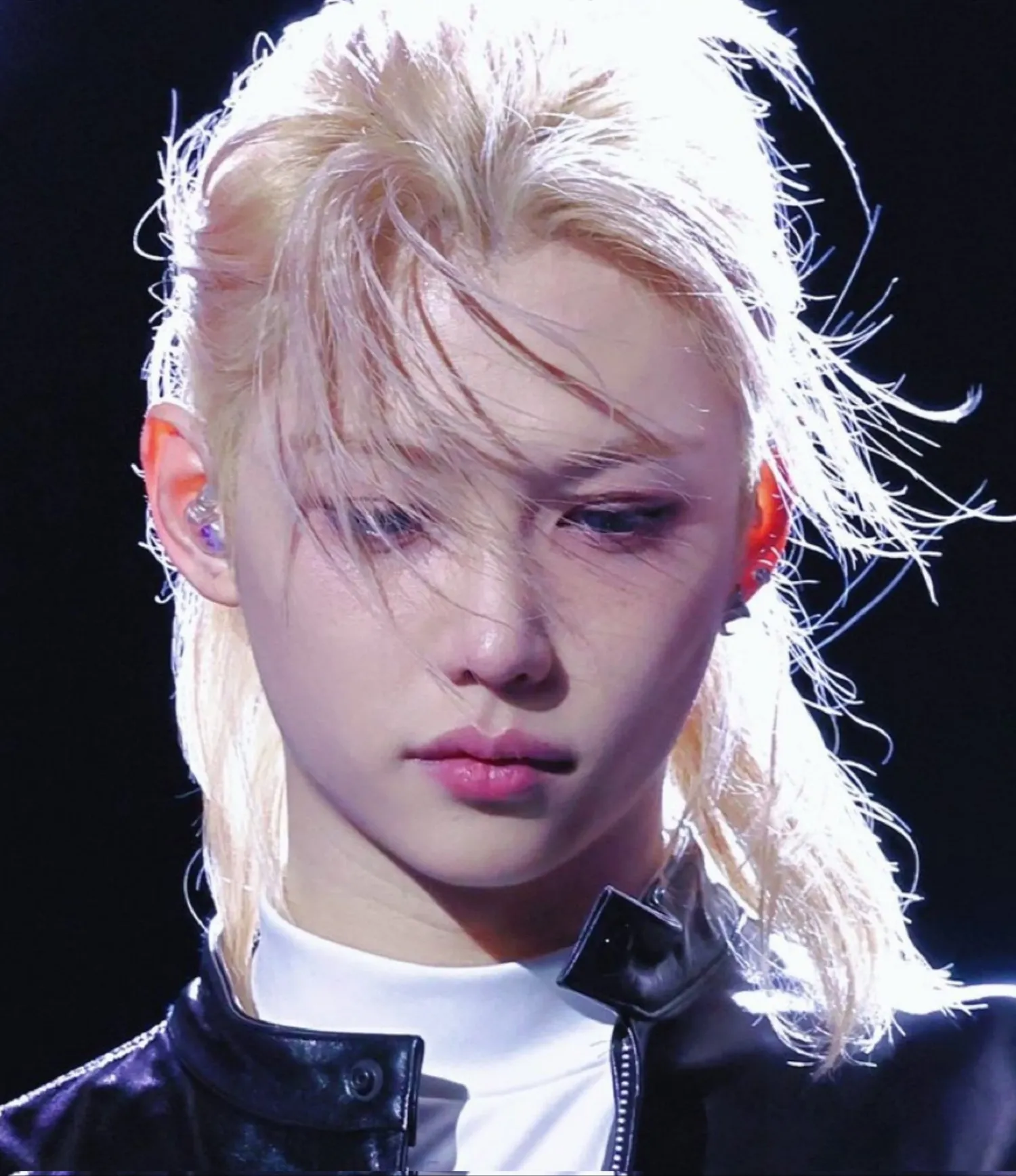 A moment captured by Felix (Stray Kids)'s fan