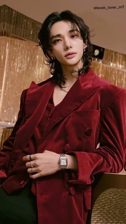 Recent activity shot of Hyunjin (Stray Kids)