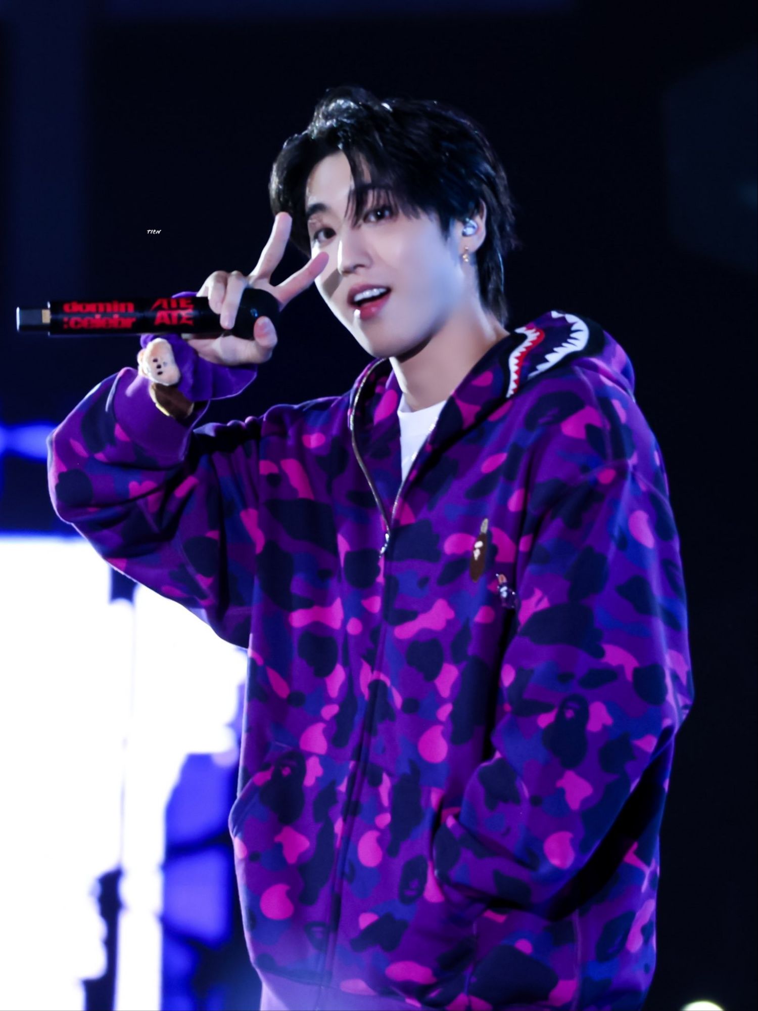 A moment captured by HAN (Stray Kids)'s fan