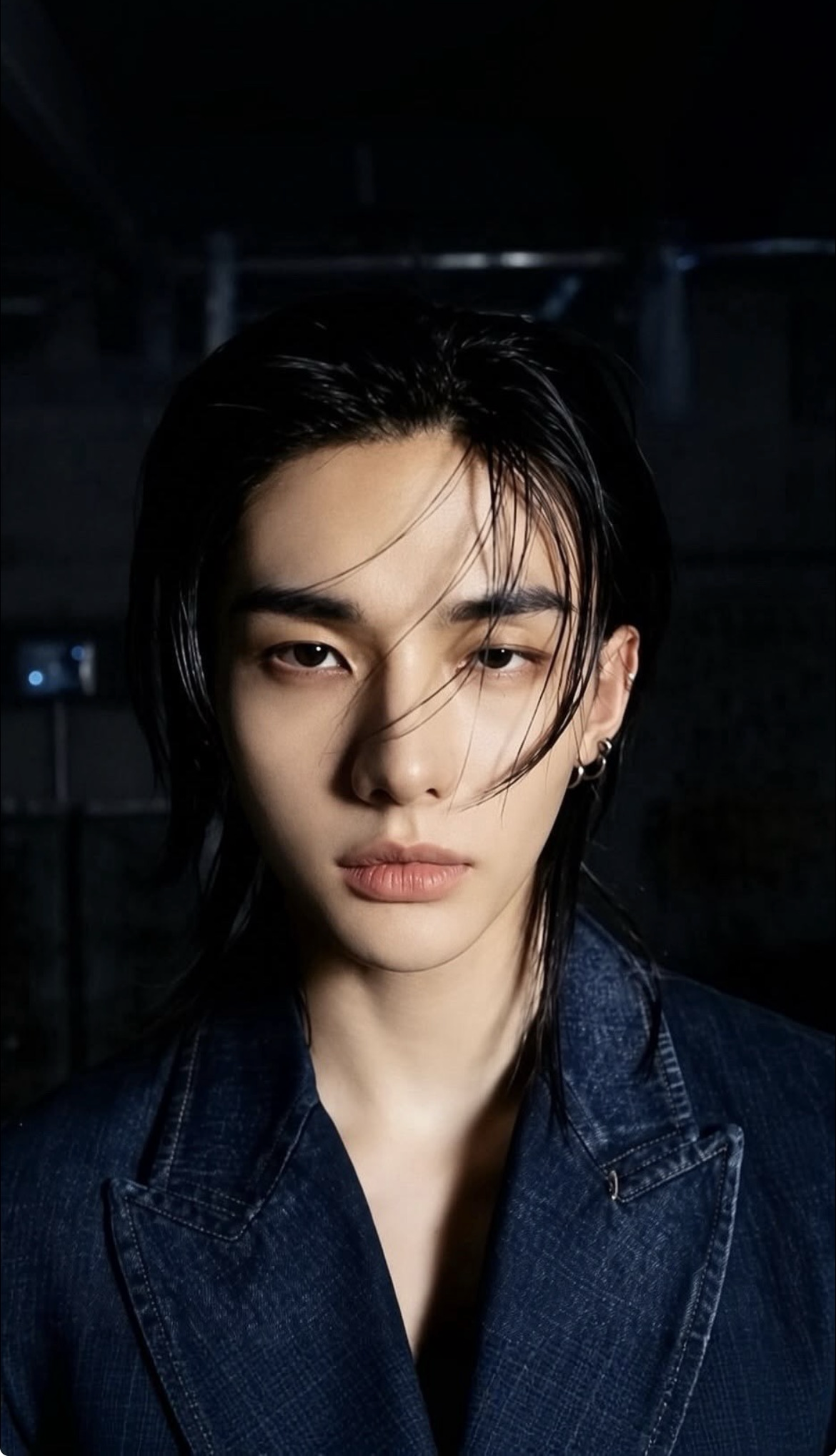Behind-the-scenes cut of Hyunjin (Stray Kids)