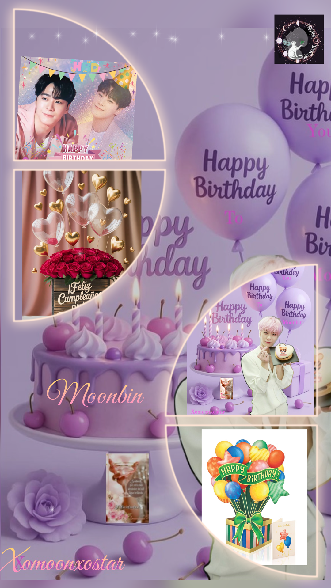 Recent activity shot of Moonbin (ASTRO)