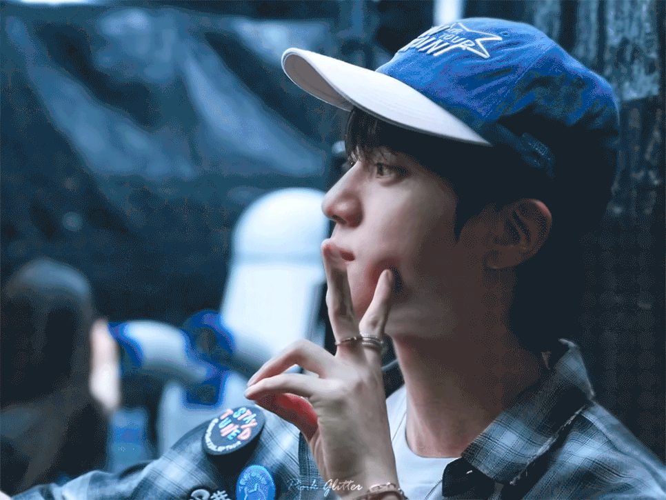 A moment captured by Jin (BTS)'s fan