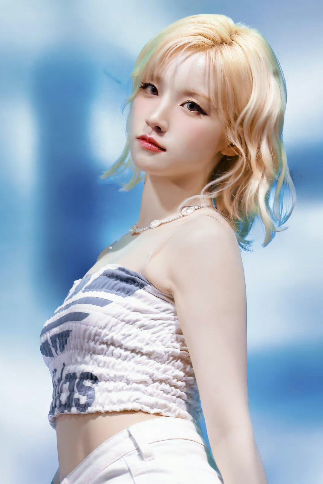 Recent activity shot of Yuqi (i-dle)