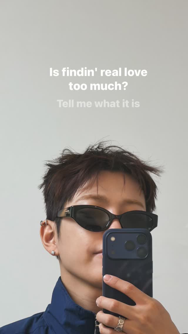 Recent activity shot of Hongjoong (ATEEZ)