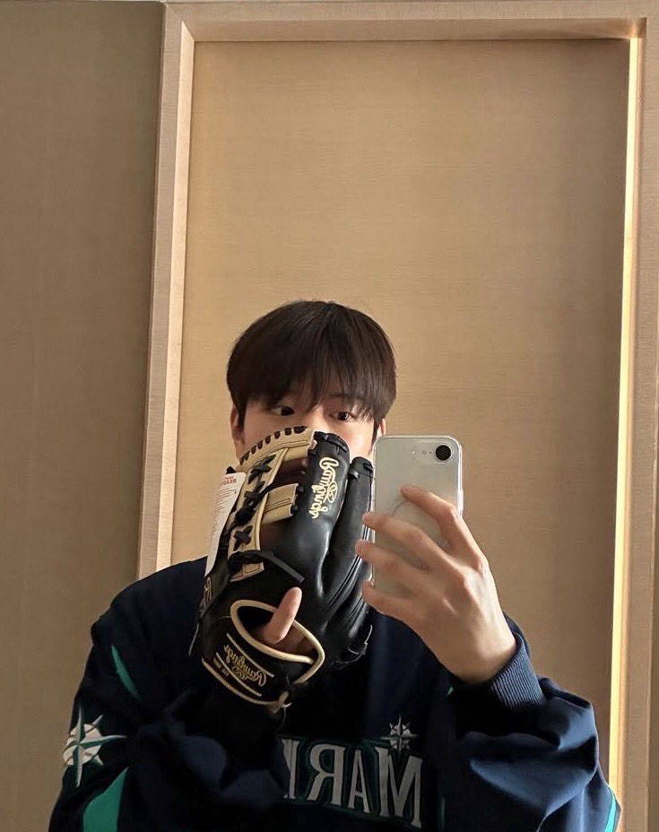 A moment captured by Seungmin (Stray Kids)'s fan