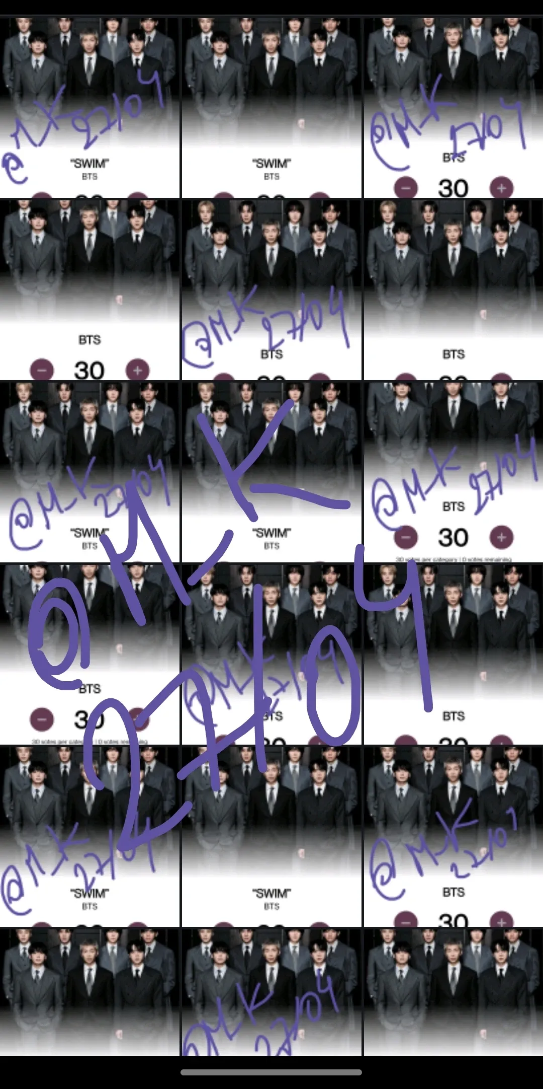 BTSの舞台裏ショット