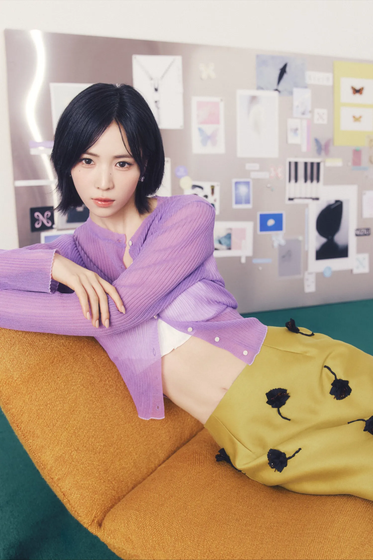 Recent activity shot of Maya (NiziU)