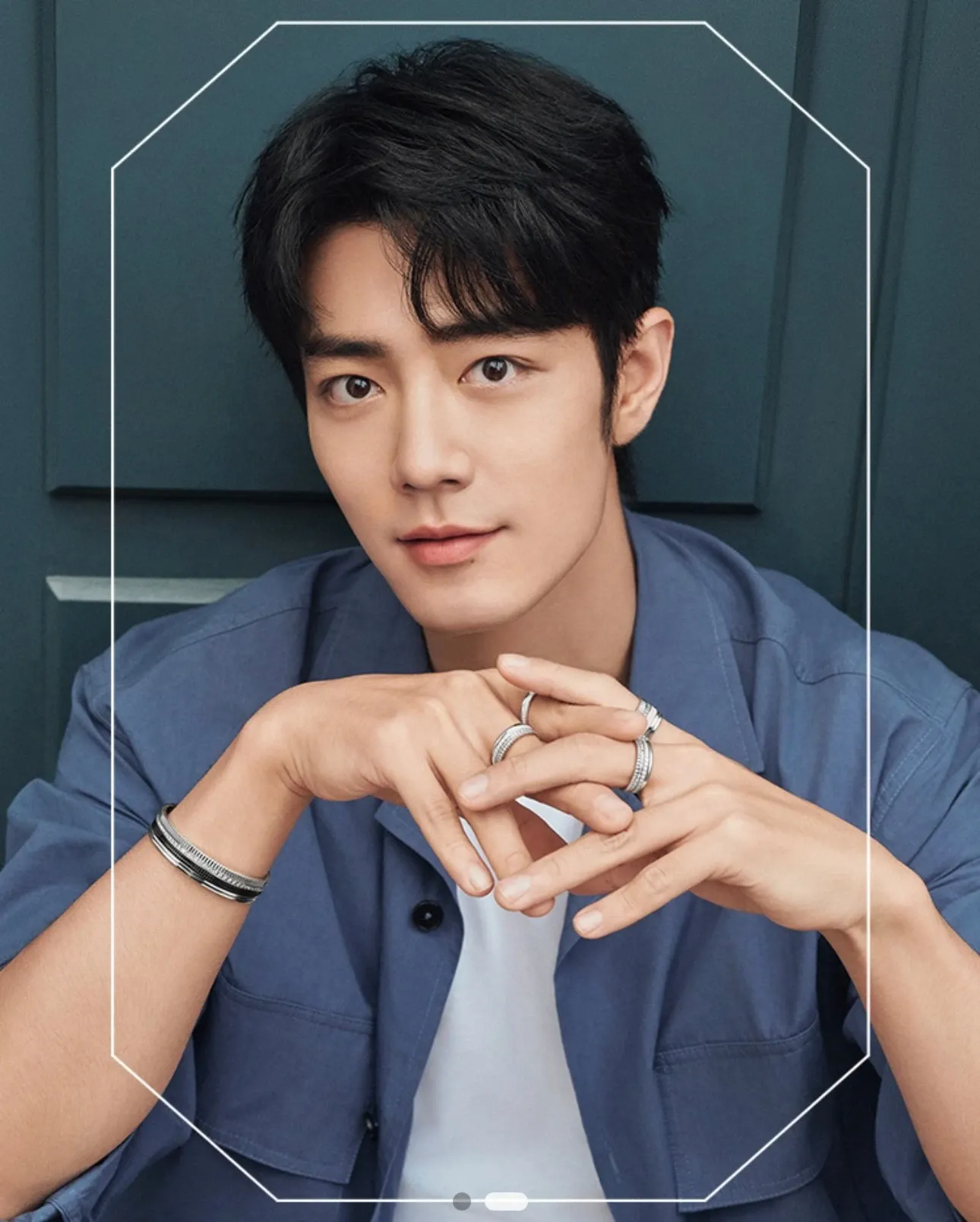 Behind-the-scenes cut of Xiao Zhan