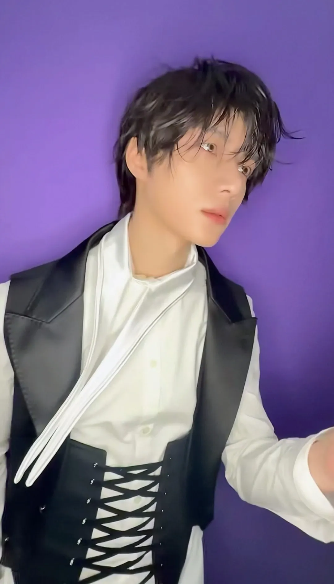 A heartfelt wallpaper shared by Beomgyu (TOMORROW X TOGETHER)'s fans