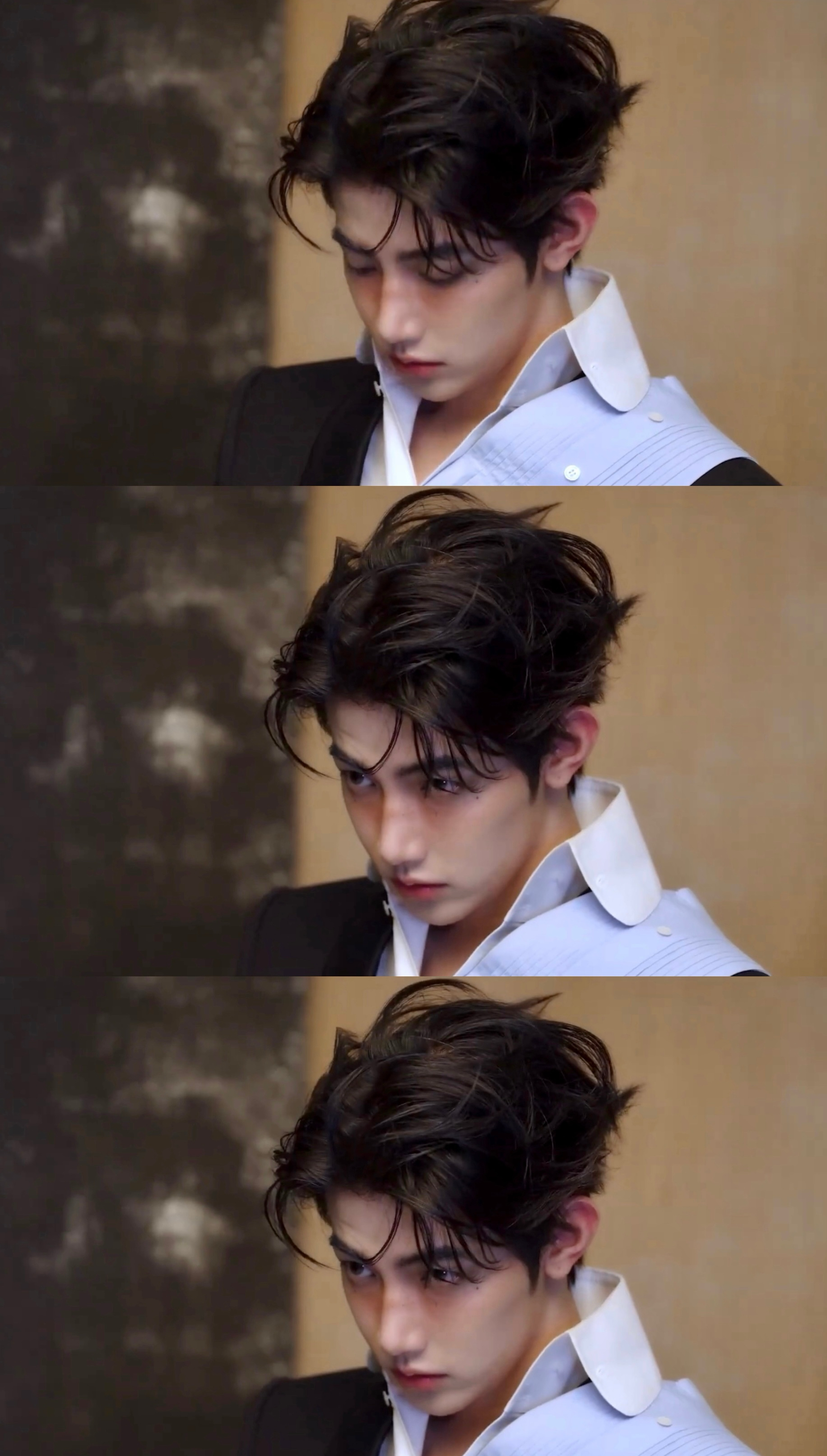 A heartfelt wallpaper shared by Zhang Hao's fans