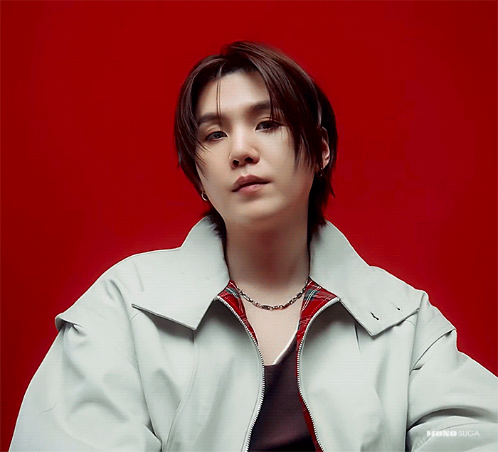 A moment captured by SUGA (BTS)'s fan