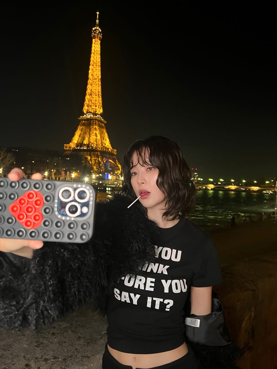 A moment captured by Seulgi (Red Velvet)'s fan