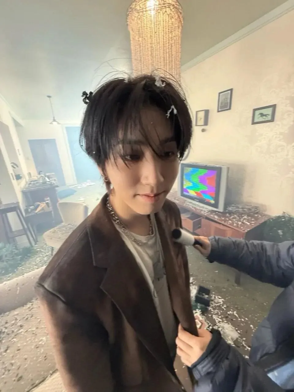 Recent activity shot of HAN (Stray Kids)