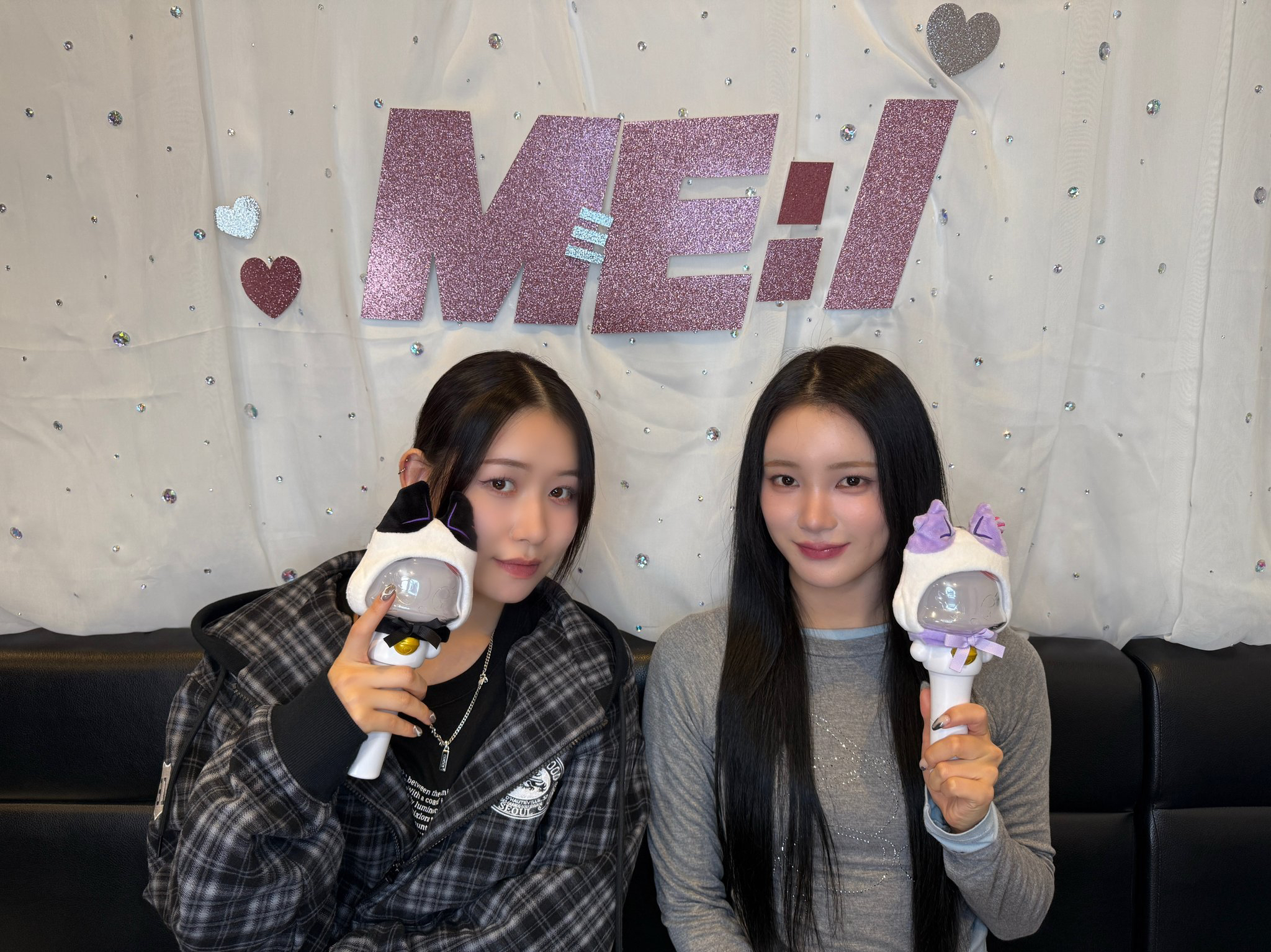 Recent activity shot of Kasahara Momona (ME:I)