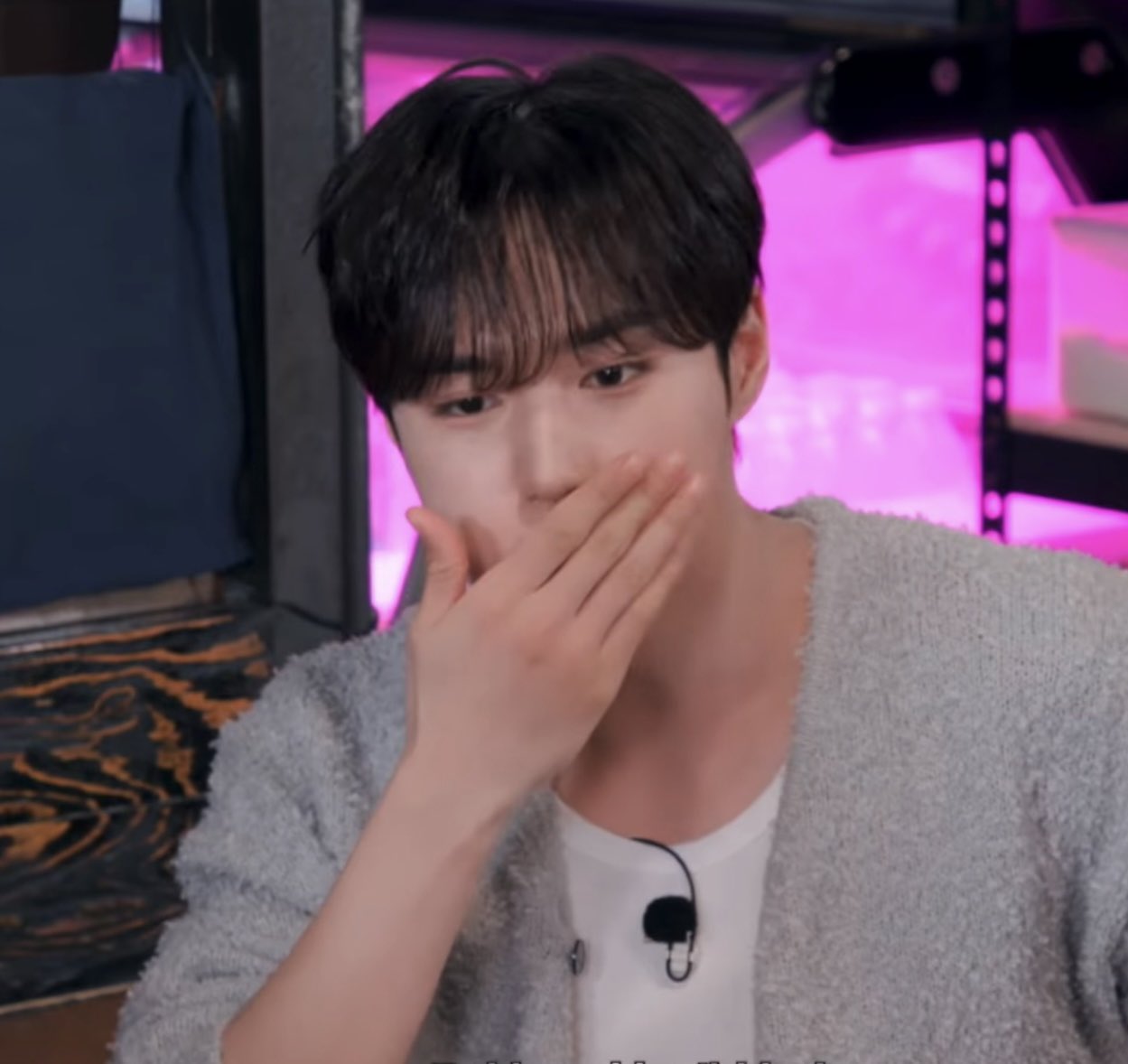 Recent activity shot of Kim Junseo (ALPHA DRIVE ONE)