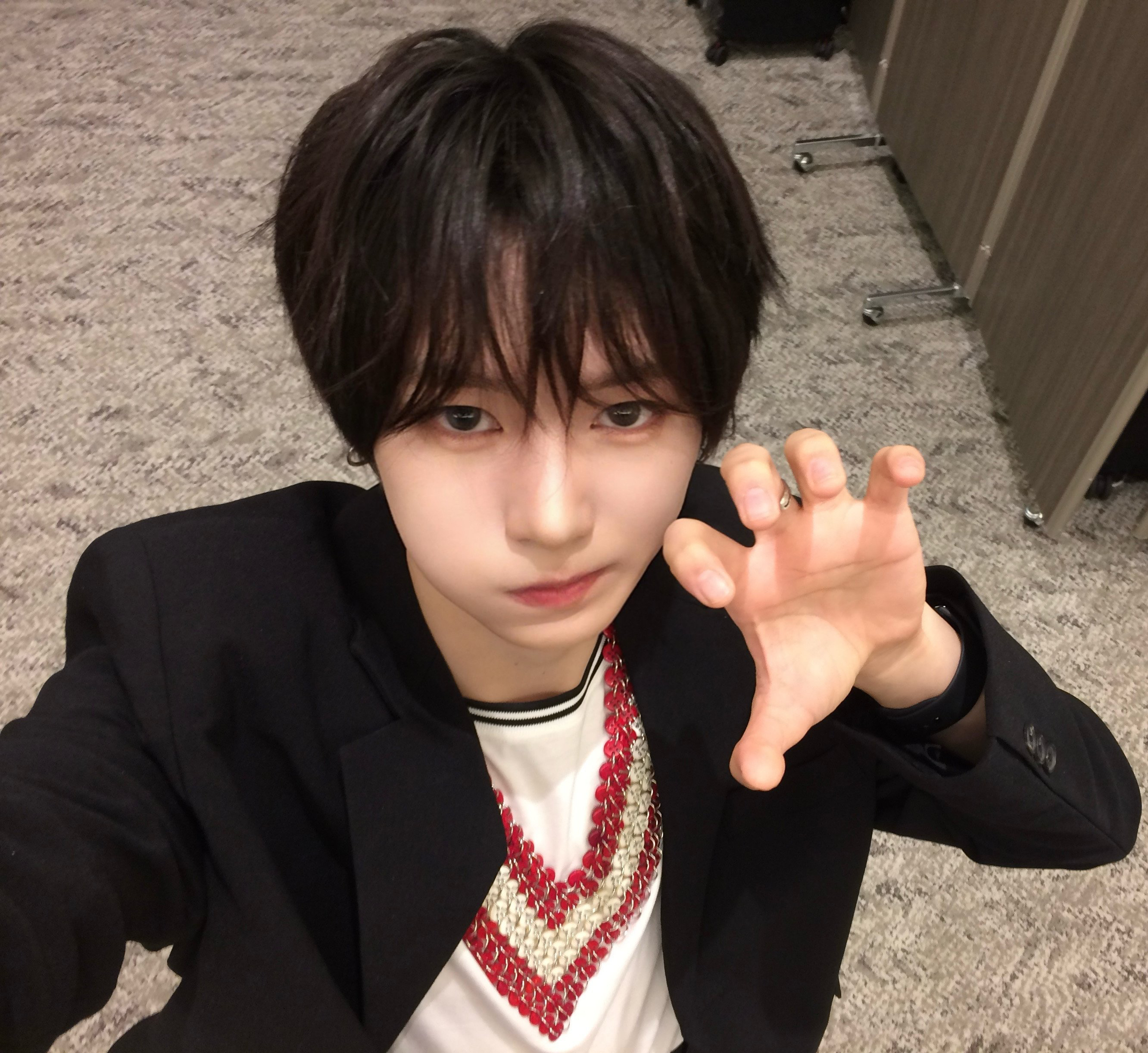 Recent activity shot of Zhou Anxin (ALPHA DRIVE ONE)