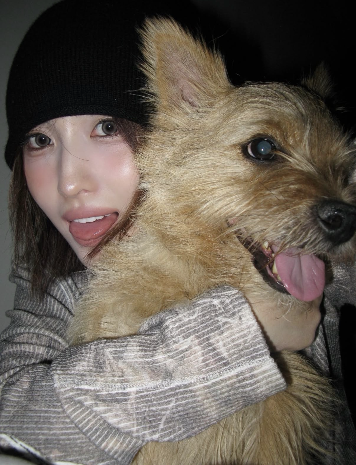 A moment captured by Momo (TWICE)'s fan