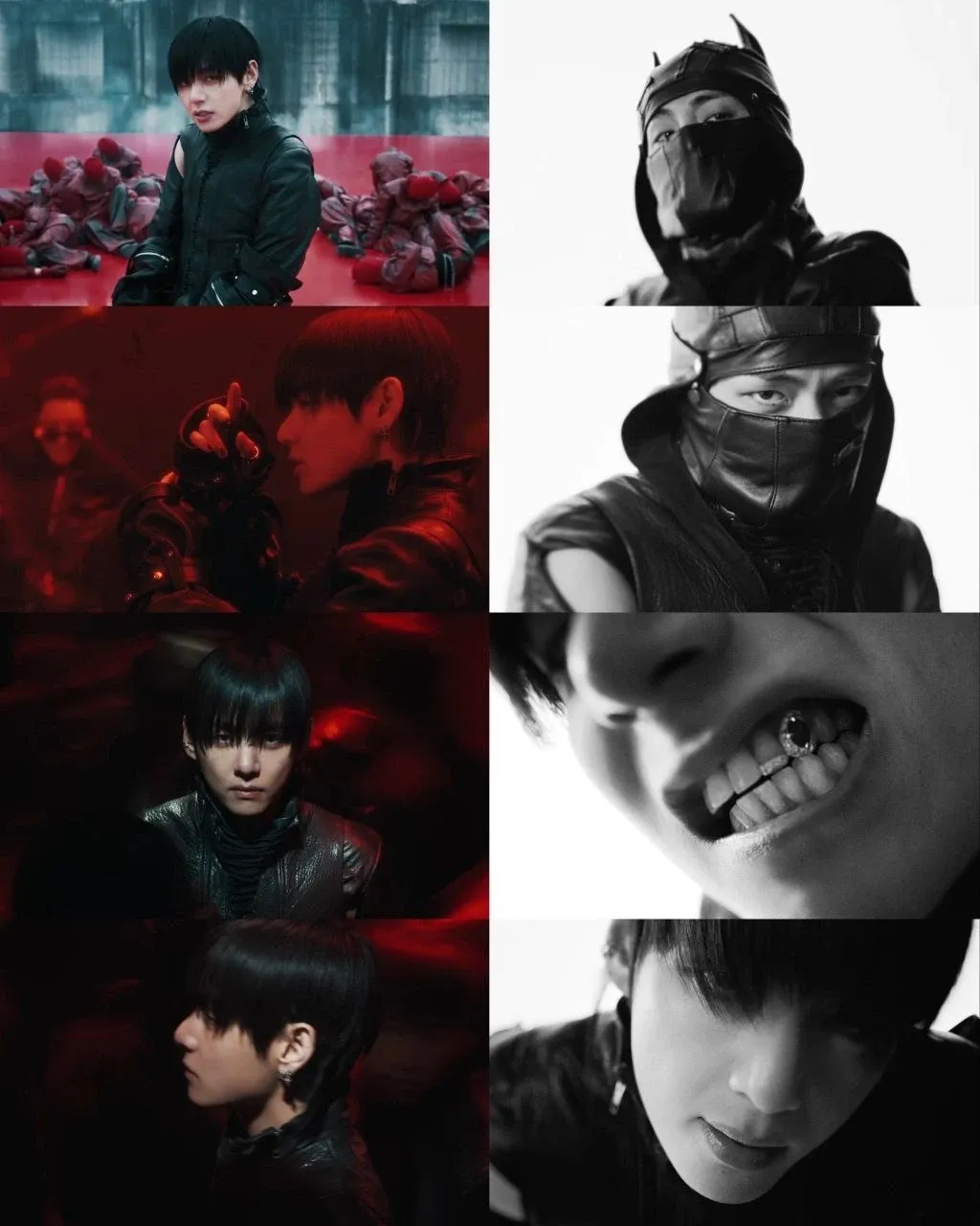 뷔 (방탄소년단)의 비하인드 컷