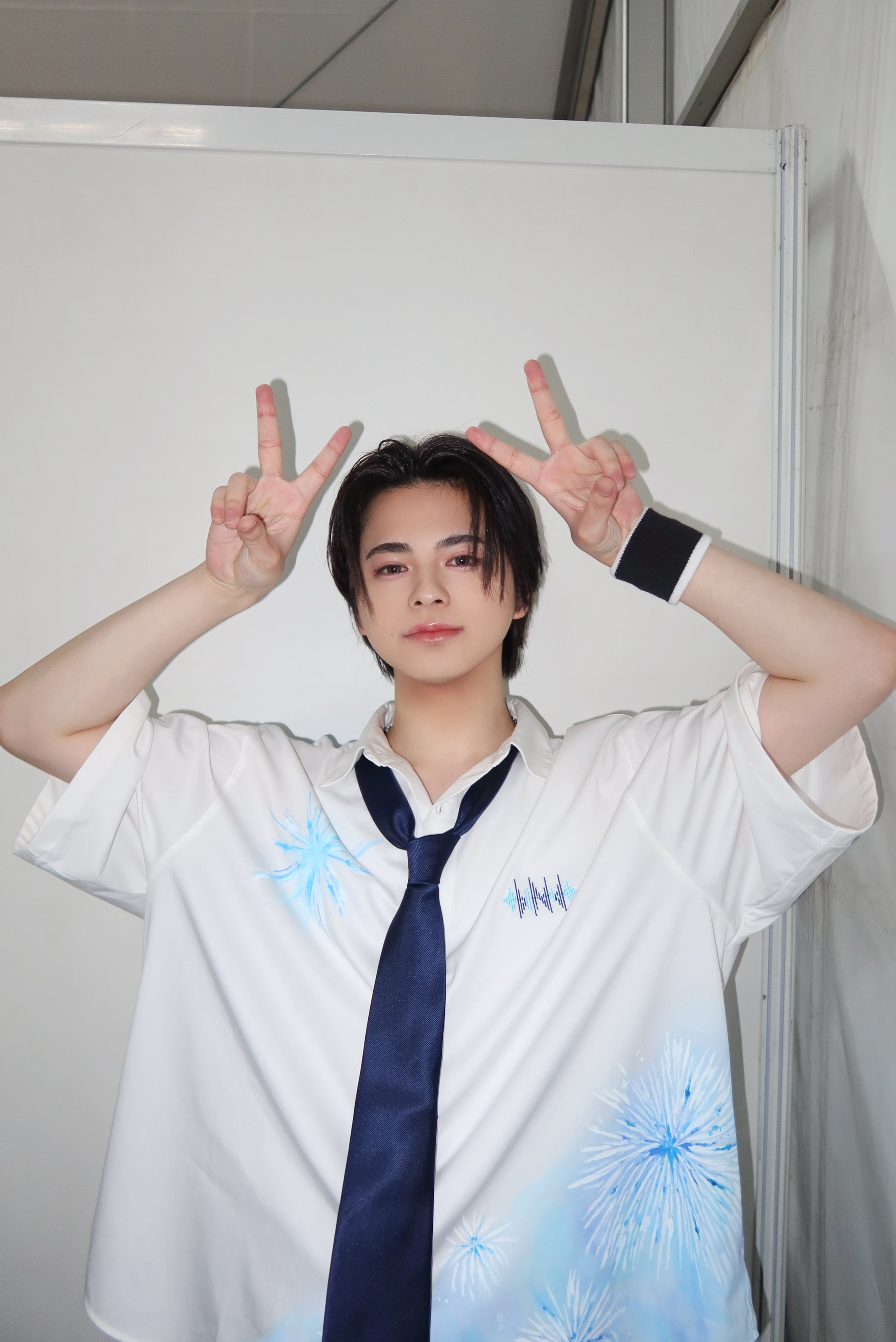 Behind-the-scenes cut of Matsuda Jin (INI)