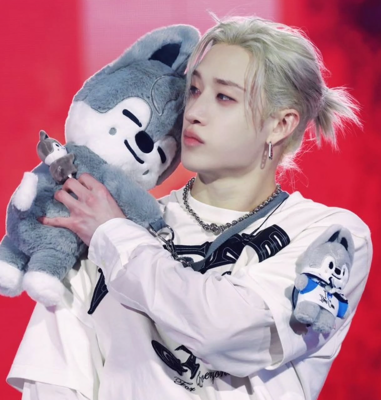 A moment captured by Bang Chan (Stray Kids)'s fan