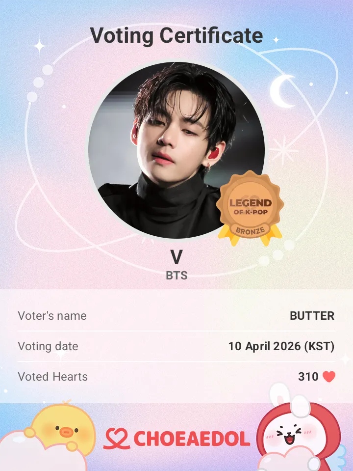 Foto aktivitas terbaru V (BTS)