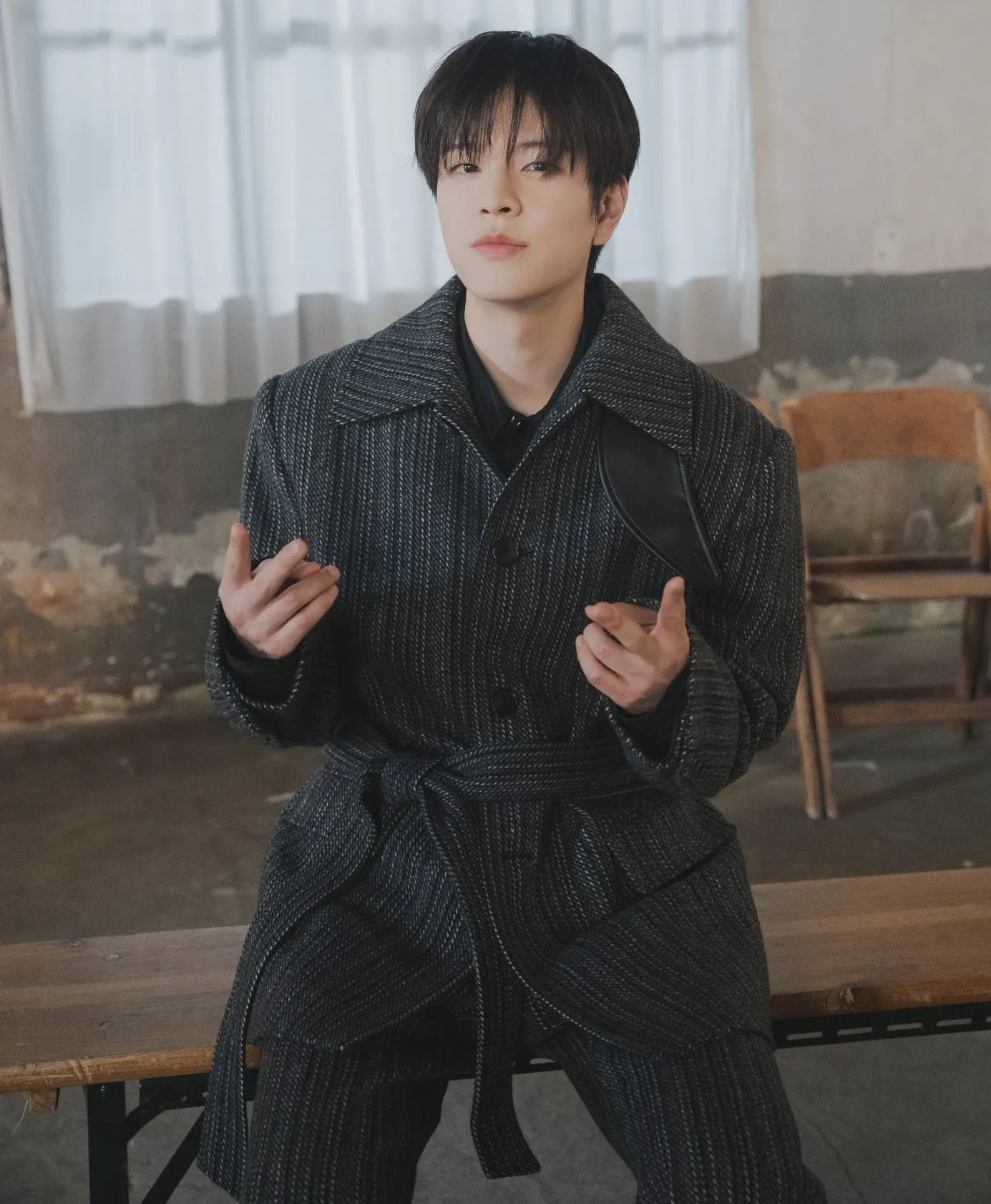 Recent activity shot of Seungmin (Stray Kids)