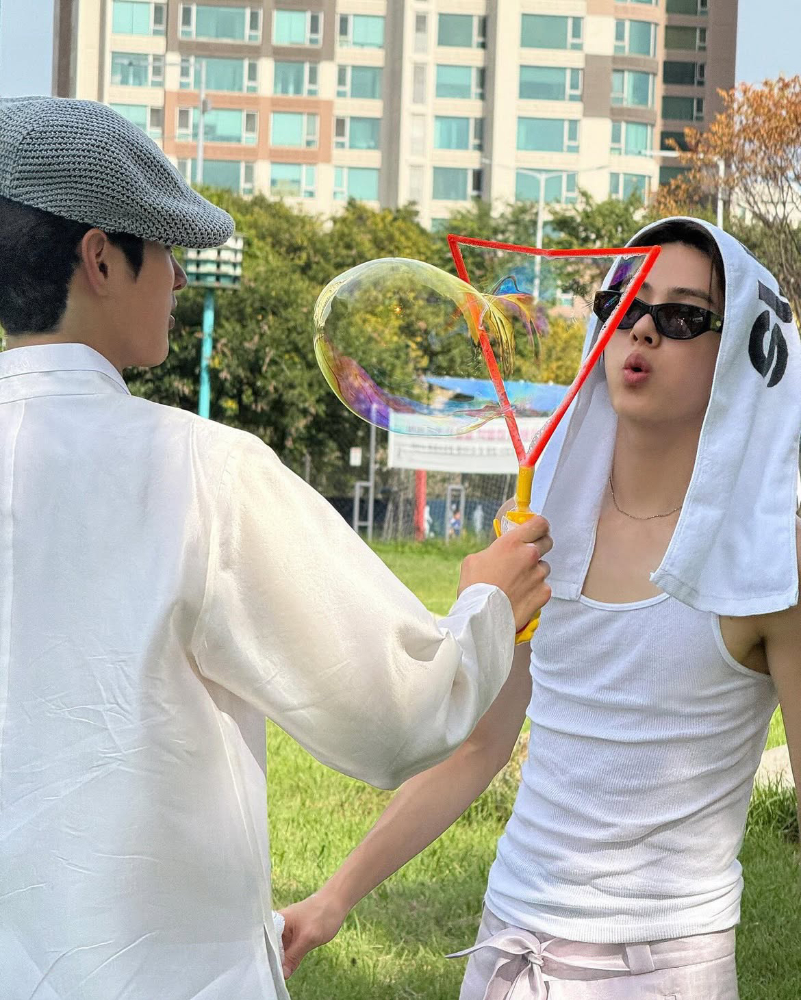 A moment captured by Seonghyeon (CORTIS)'s fan