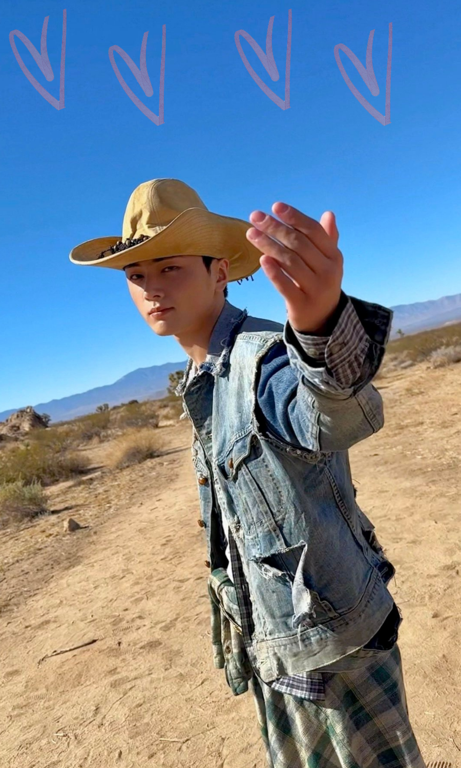 A heartfelt wallpaper shared by Jay (ENHYPEN)'s fans