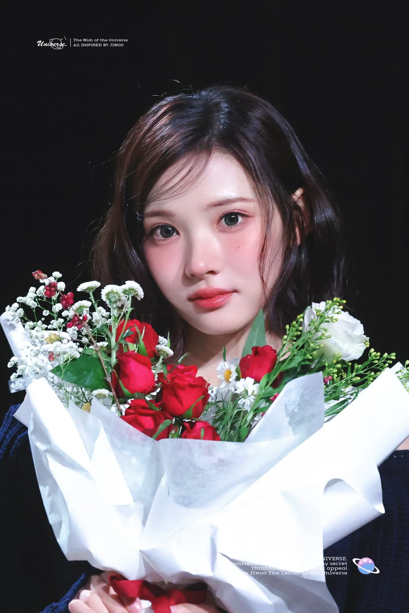 A moment captured by Jiwoo (Hearts2Hearts)'s fan